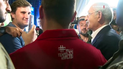 CHP lideri Kılıçdaroğlu'ndan TEKNOFEST'e sürpriz ziyaret