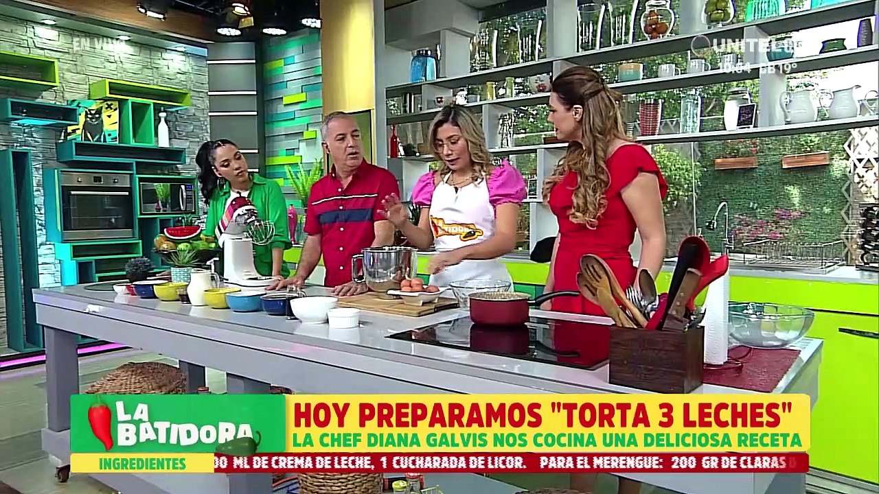 Receta de torta tres leches