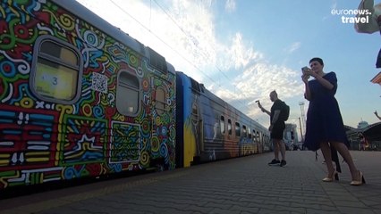 Train to Victory: Ukraine honours rail heroes who helped evacuate millions to safety