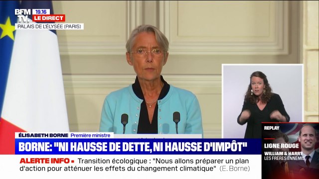 Assurance chômage, énergies, immigration... Élisabeth Borne détaille le calendrier politique du gouvernement en 2022-2023