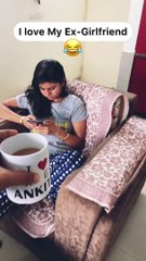 I Love My Ex-Girlfriend Prank on WIFE /आई लव माय एक्स-गर्लफ्रेंड प्रैंक ऑन वाइफأنا أحب صديقي السابق مزحة على الزوجة