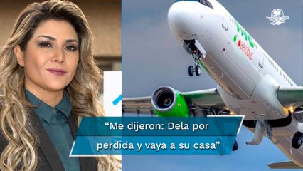 Periodista olvida bolso y cartera en vuelo de VivaAerobus, “dela por perdida” le responden