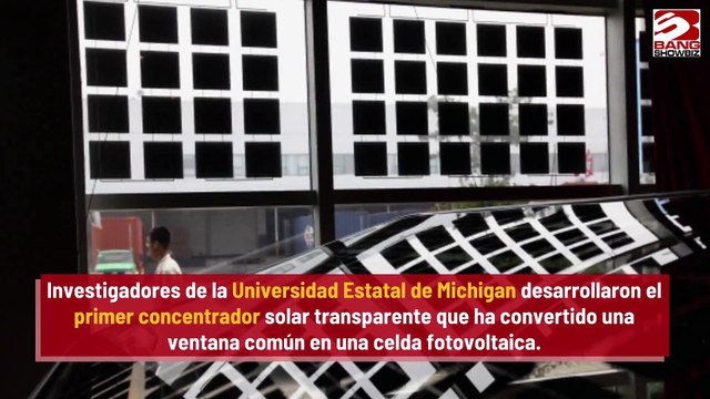 Paneles solares transparentes para captar la energía a través del vidrio