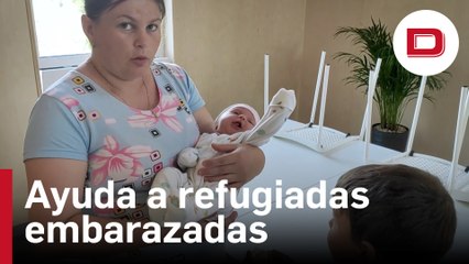 Leópolis atiende a refugiadas embarazadas y prepara refugio para el invierno