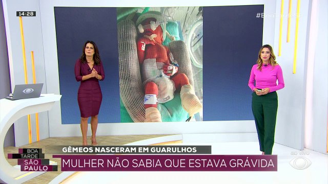 Pai descobre que terá gêmeos apenas na madrugada 31/08/2022 15:09:07