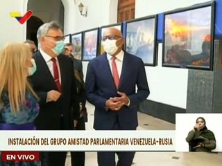 Instalan Grupo de amistad parlamentaria Venezuela-Rusia en la sede del Palacio Federal Legislativo