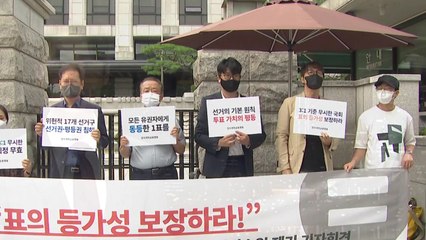 "6·1 지방선거 17개 선거구 평등권 침해" 헌법소원 / YTN
