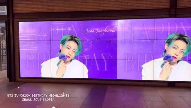 Jungkook Birthday Projects 2022 | BTS JK Birthday Walking Tour Jungkook Day