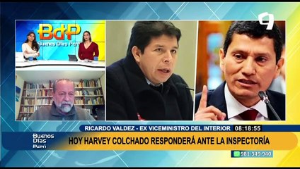 Valdez: Si el inspector no es afín al gobierno tiene que descartar hoy la denuncia contra Colchado