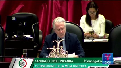 Alejandro Armenta es el nuevo presidente del Senado de la República