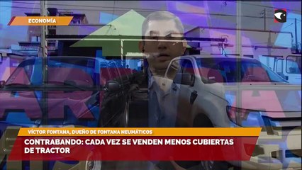 Contrabando: cada vez se venden menos cubiertas de tractor