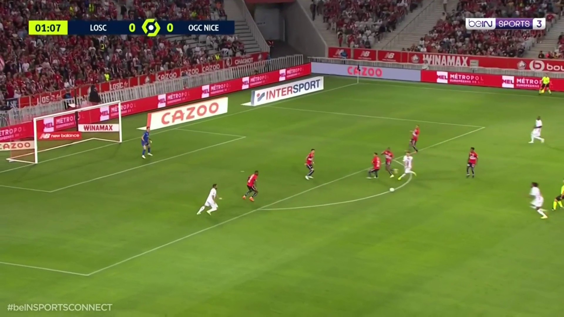 HL Ligue 1 - Lille - Nice in English