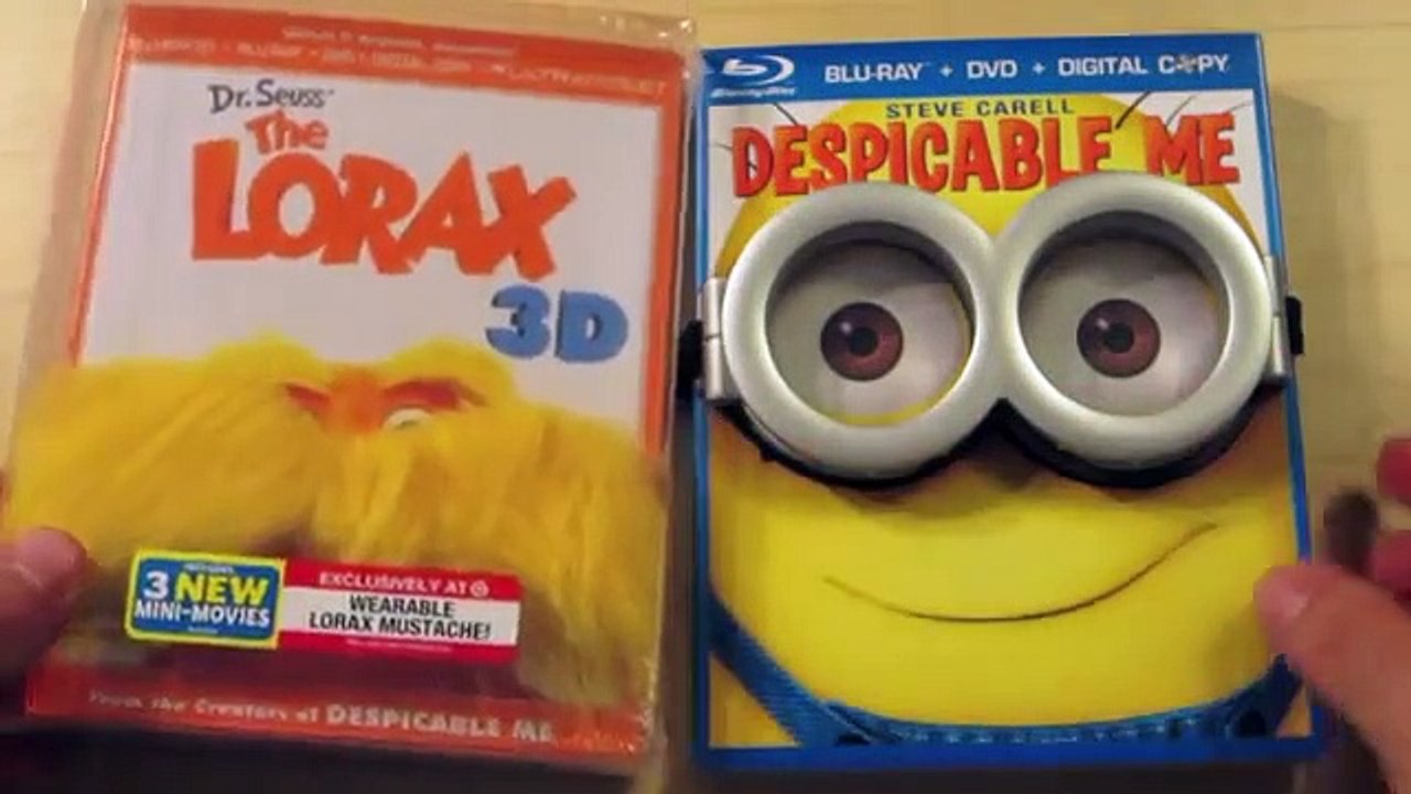 Unboxing: The Lorax 3D Blu-ray (Target Exclusive)