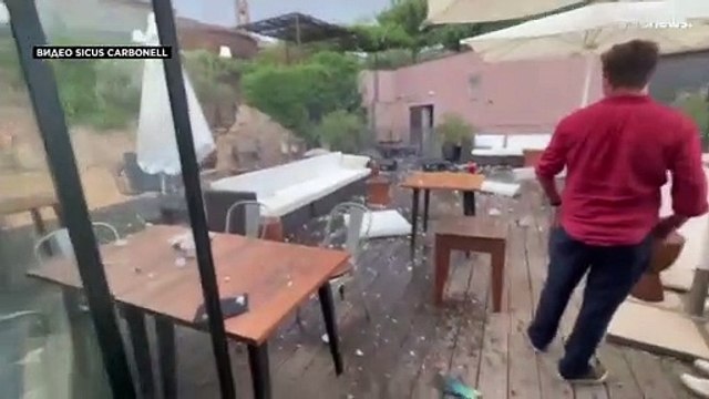 Каталония пережила самый мощный град за 20 лет