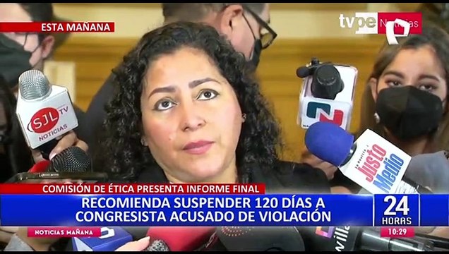 Freddy Díaz: Comisión de Ética aprueba informe que recomienda 120 días de suspensión