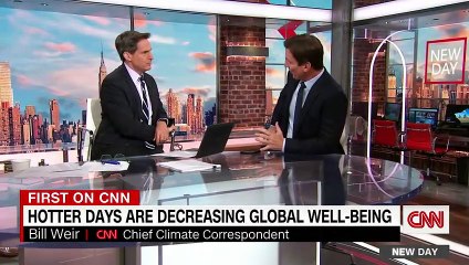 Research says rising temperatures decreasing global well-being
