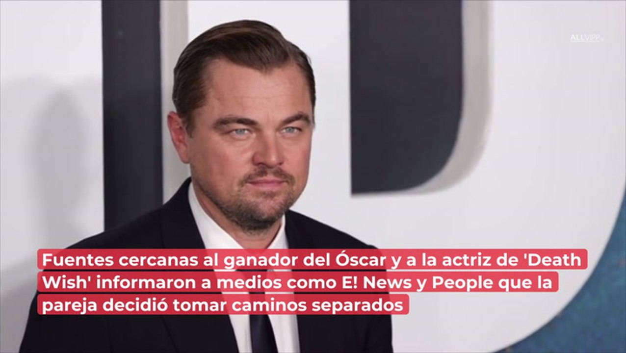 ¿Fue por la diferencia de edad? Leonardo DiCaprio y Camila Morrone se separan