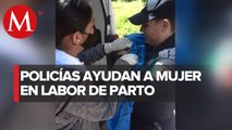 Mujer da a luz con ayuda de policías en Morelos