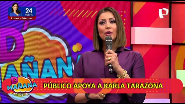 Usuarios de redes sociales muestran apoyo y ánimo a Karla Tarazona tras separación