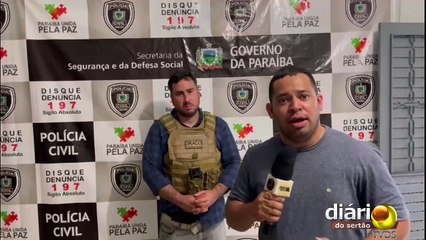 Download Video: Quatro pessoas são presas em Operação da Polícia Civil em Pombal em combate ao tráfico de drogas