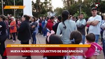 Nueva marcha del colectivo de discapacidad