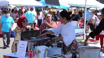 Bazar Pasar Senggol Indonesia di Brooklyn,  New York