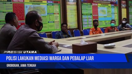 Aksi Balap Liar Meresahkan, Warga Siram Air Pembalap Hingga Terjatuh