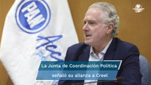 Ratifican a Santiago Creel como nuevo presidente de la Mesa Directiva de la Cámara de Diputados