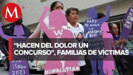 En Edomex, cancelan concurso de memoriales para víctimas de feminicidio