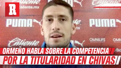 Santiago Ormeño: "La decisión de ser titular o suplente depende del entrenador"