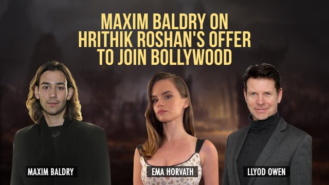 I Love Bollywood: Maxim Baldry | Llyod Owen, Ema Horvath | The Lord Of The Rings: The Rings Of Power