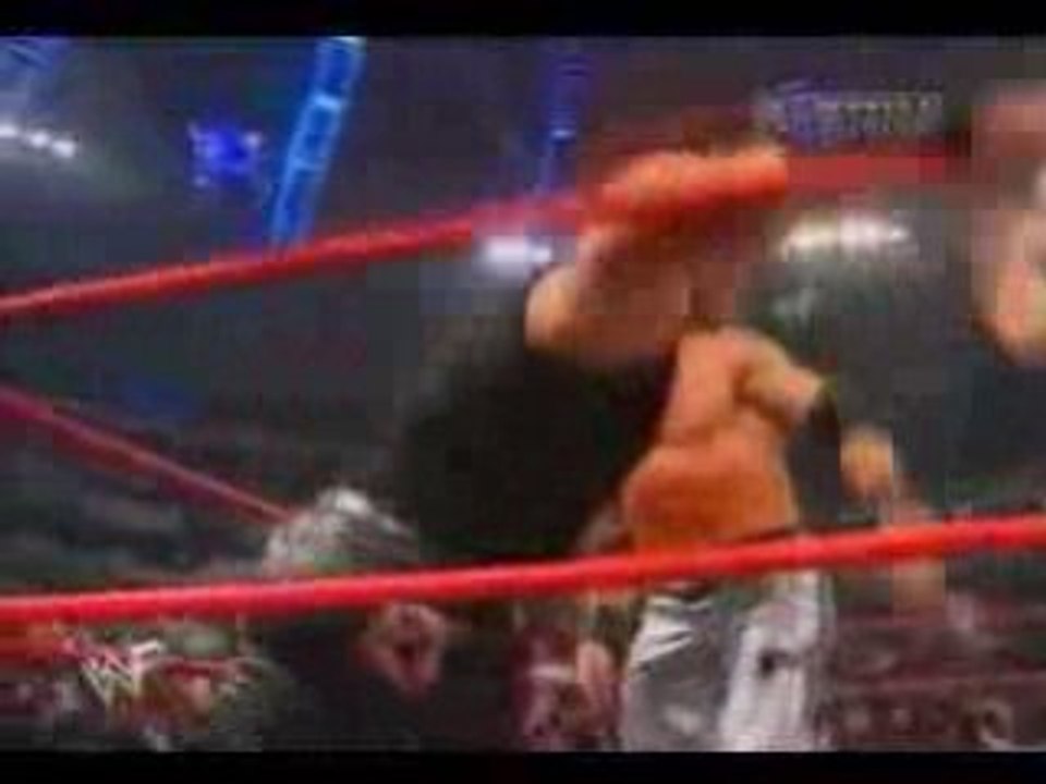 Trish Stratus & Albert vs Test (Handicap match)