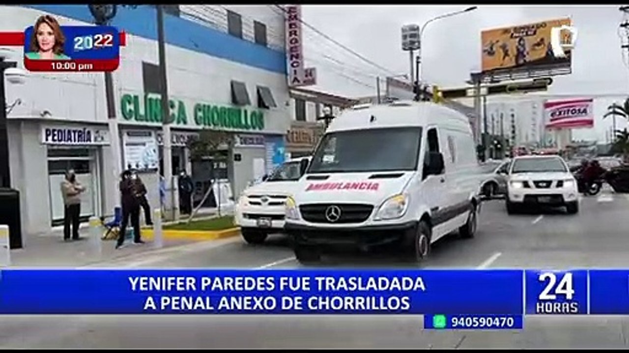 Yenifer Paredes cumplirá el mandato de prisión preventiva en el Penal de Mujeres de Chorrillos