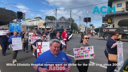 Milton Ulladulla nurses on strike | South Coast Register | September 2022