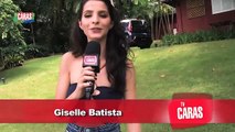 Giselle Batista faz ensaio na Ilha de Caras