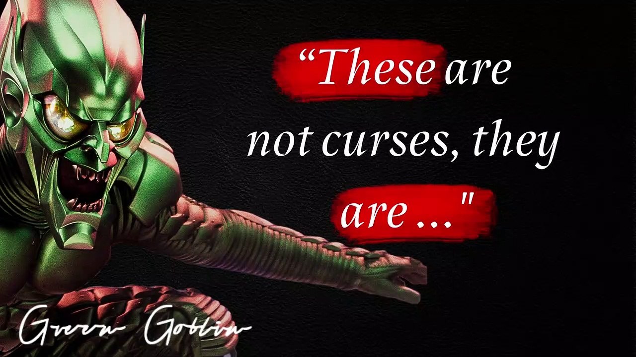 Green Goblin Quotes