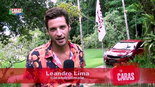 Leandro Lima faz fotos na Ilha de Caras