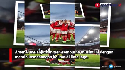 Arsenal Lima Kali Menang di Lima Laga, Bintang Muda Ini Sebut Timnya Punya Mental Juara