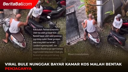 Viral Bule Nunggak Bayar Kamar Kos Malah Bentak Penjaganya