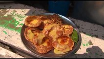 Street food india - Fafda Gathiya - indian street food mumbai