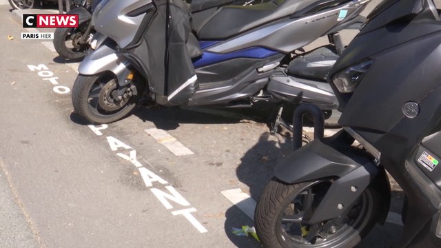 La colère des motards à Paris
