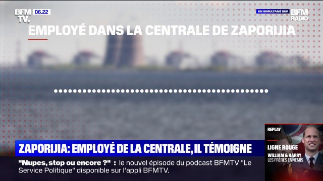 Nous sommes des boucliers humains : un employé de la centrale de Zaporijia en Ukraine témoigne