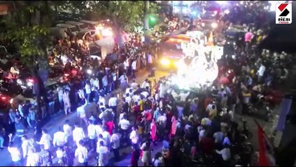 ગણેશ યાત્રામાં લોક જાગૃતિ: ફાયર-એમ્બ્યુલન્સના વાહનને ગણતરીની મિનિટોમાં રસ્તો મળ્યો