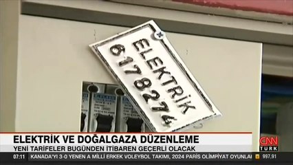 Elektrik ve doğalgaza düzenleme