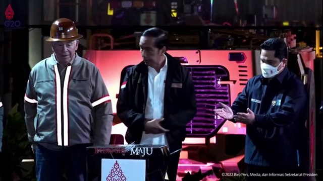 PresIden Jokowi Hadiri Peluncuran Teknologi 5G Mining di Kabupaten Mimika