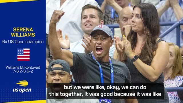 Tiger Woods helps inspire Serena to US Open win