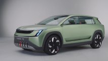 The new ŠKODA VISION 7S Design preview