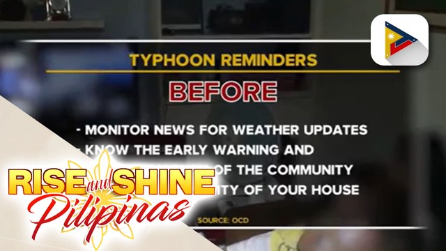 Mga dapat gawin bago, habang, at pagtapos manalasa ang bagyo at iba pang kalamidad