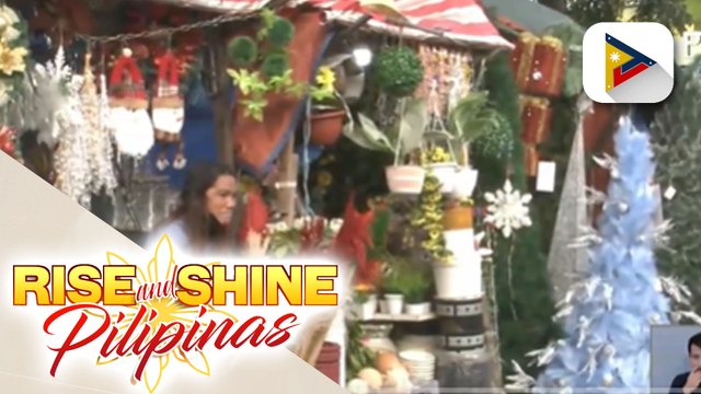 Mga nagtitinda ng Christmas decorations, nagsisimula nang mag-display ng kanilang mga paninda