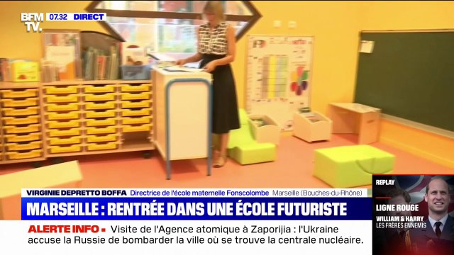Rentrée scolaire à Marseille : certaines écoles futuristes misent sur des classes flexibles